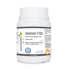Ubichinol V100 aktywna forma Koenzymu Q10 (300 kapsułek) - suplement diety